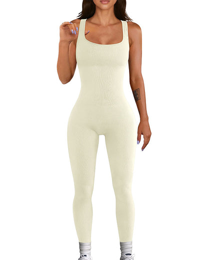 One-piece Stretch Yoga Bodysuit