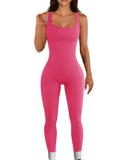 One-piece Stretch Yoga Bodysuit