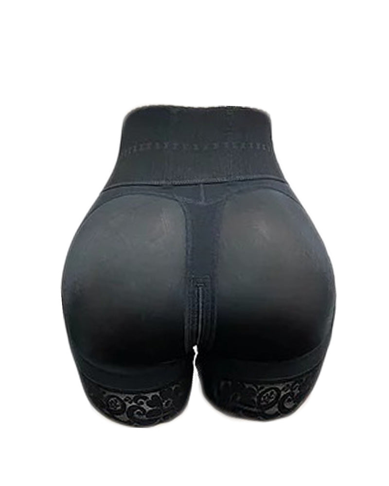Pantalones cortos BBL de doble compresión y cintura alta Ref10030